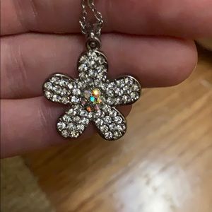 Diamond Flower necklace